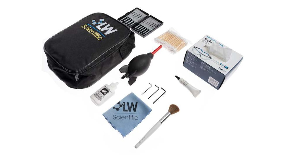 LW Scientific Pro Service Microscope Cleaning Kit FREE S&H MSPPSK7